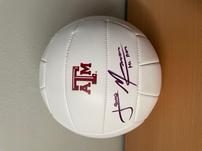 Aggie Volleyball Signed by Coach Jamie Morrison 202//151